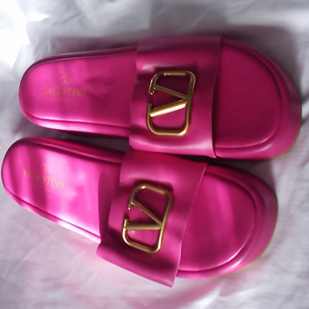 Valention  Garavain made in Italy  pink size 41 woman  slippers